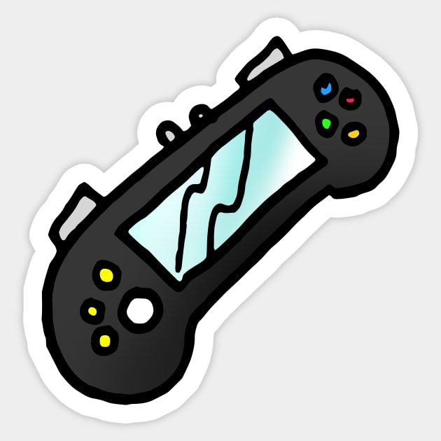 Handheld Game Controller Sticker by VANDERVISUALS